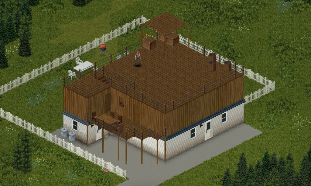 Project zomboid как построить крышу