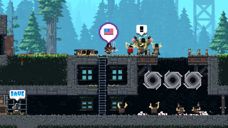 Сколько уровней в broforce последний уровень