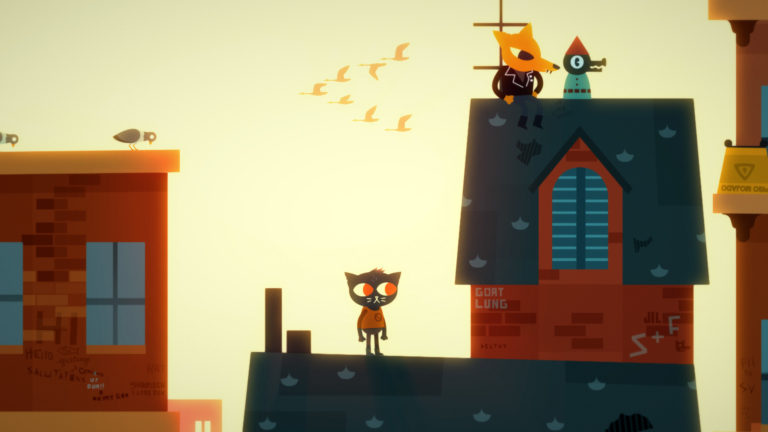 Странная осень night in the woods