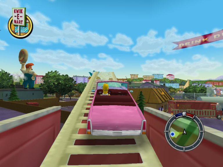 Simpsons hit and run как изменить разрешение экрана