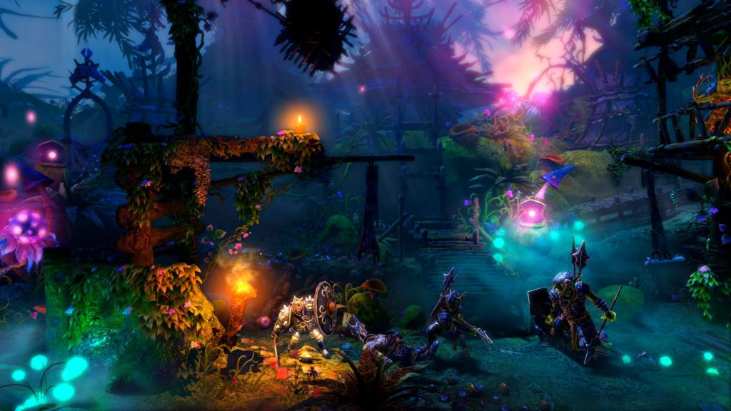 Trine 2 прохождение тихая роща