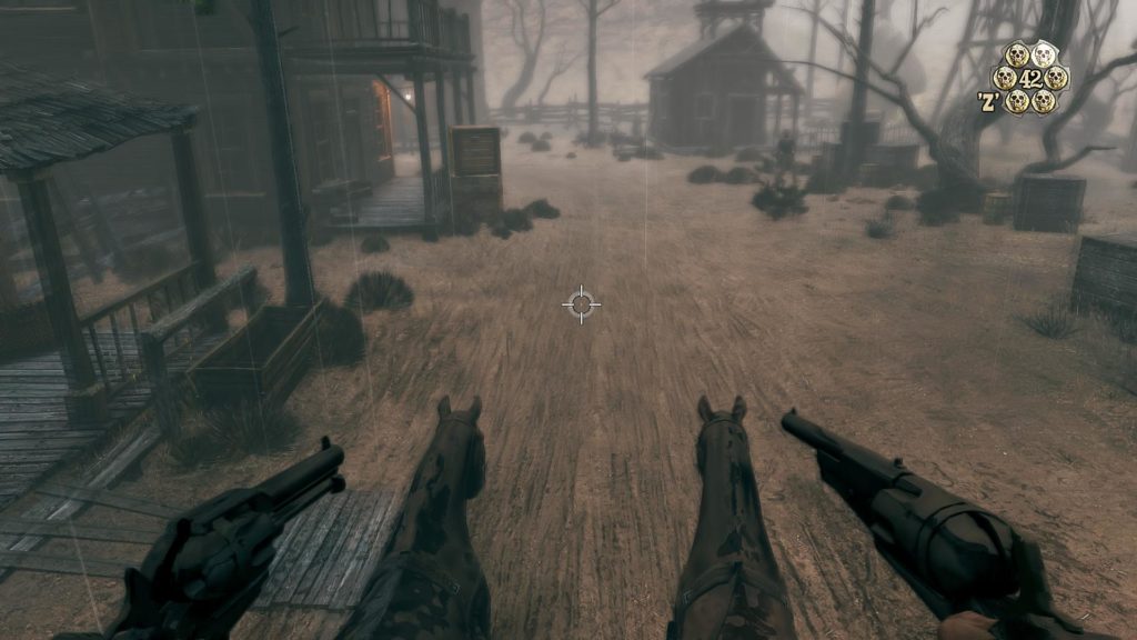 Как бросить лассо в игре call of juarez bound in blood