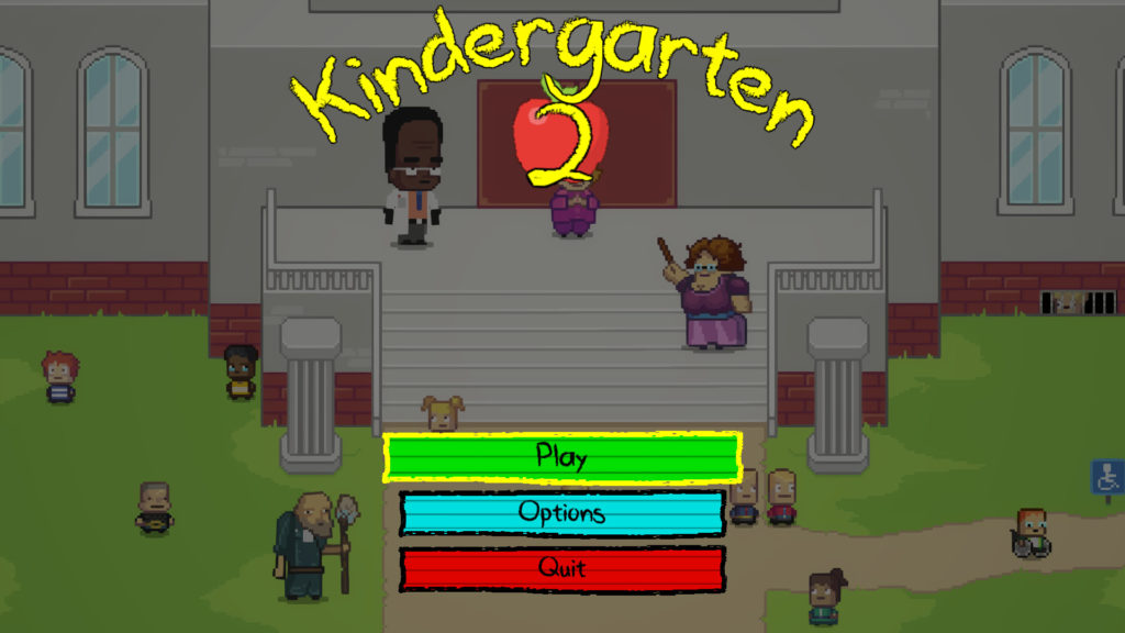 Прохождение игры kindergarten 2