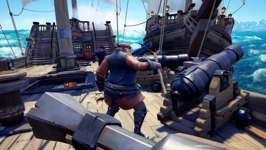 Sea of thieves можно ли играть вдвоем на одном экране